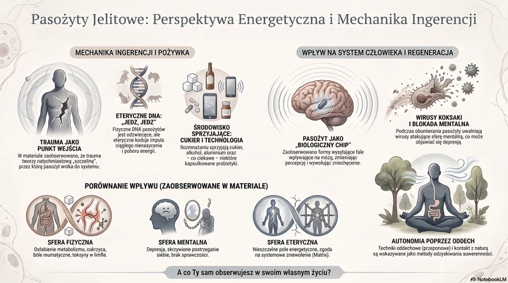 Energetyczna perspektywa pasożytów jelitowych