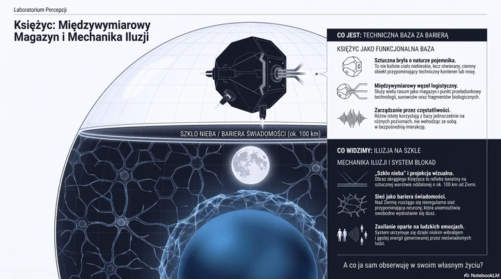 Księżyc — międzywymiarowy magazyn i iluzja
