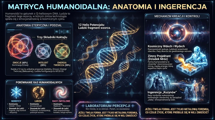 Matryca humanoidalna: anatomia i ingerencja