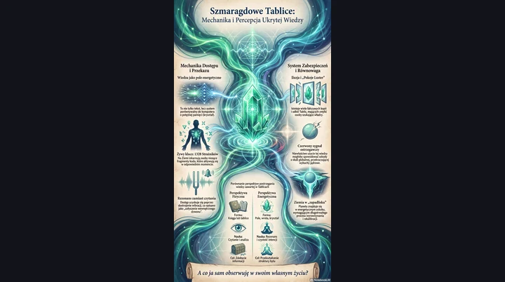 Mechanika i percepcja Szmaragdowych Tablic