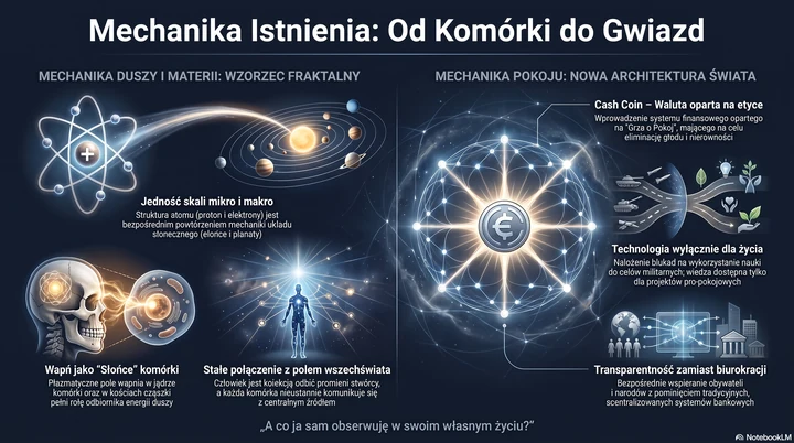 Mechanika Istnienia Komórka i Gwiazdy