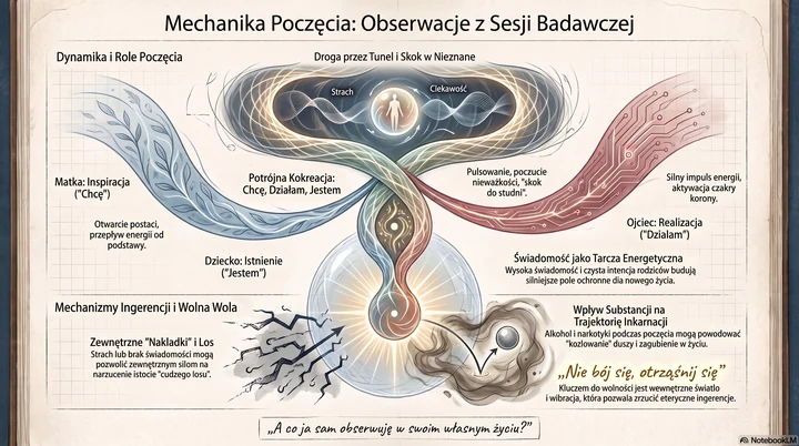 Mechanika poczęcia — sesja badawcza