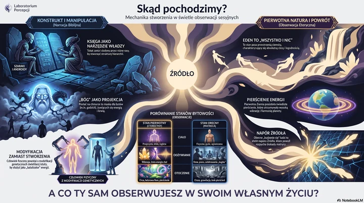 Skąd pochodzimy — mechanika stworzenia