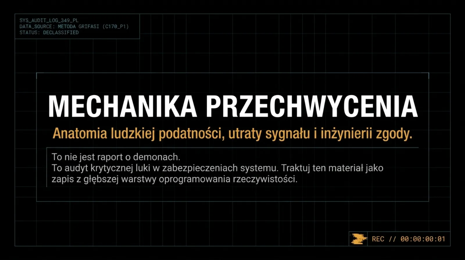 Mechanika przechwycenia